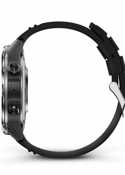 🔥 SteelGrid Smartwatch | AMOLED Always On Display, Satellite GPS, Monitor Stress