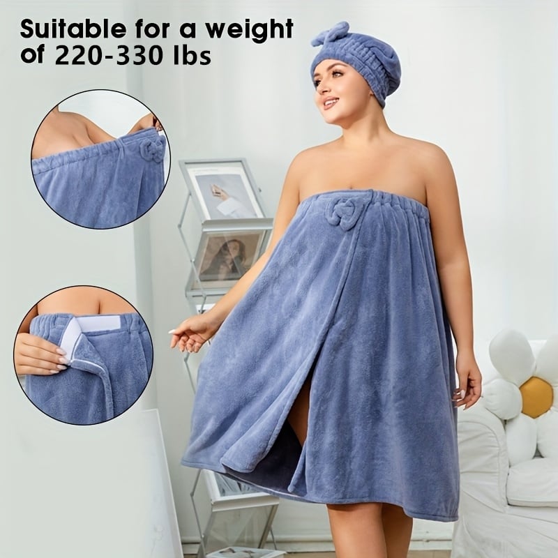 Plussize Badwrap Set – Comfort & Stijl