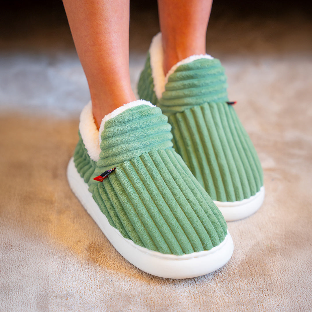 Sirasilk – CozyComfort Fleece Pantoffels 1+1 GRATIS