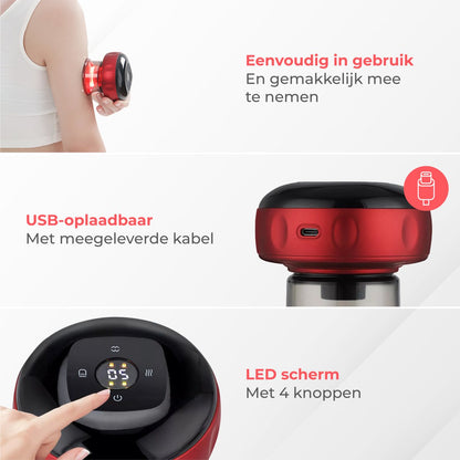 RecoverX™ – Elektrische Cupping Cup | Spierherstel & Pijnverlichting na Training