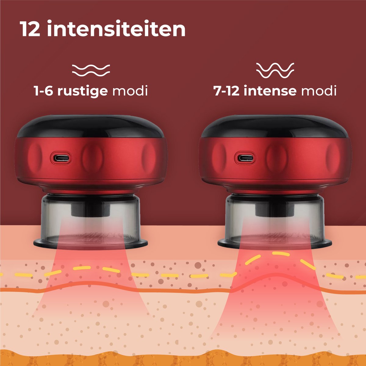 RecoverX™ – Elektrische Cupping Cup | Spierherstel & Pijnverlichting na Training