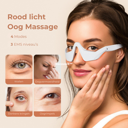 RecoverX™ OogSpa Bril - Tegen Rimpels, Wallen en Vermoeide Ogen