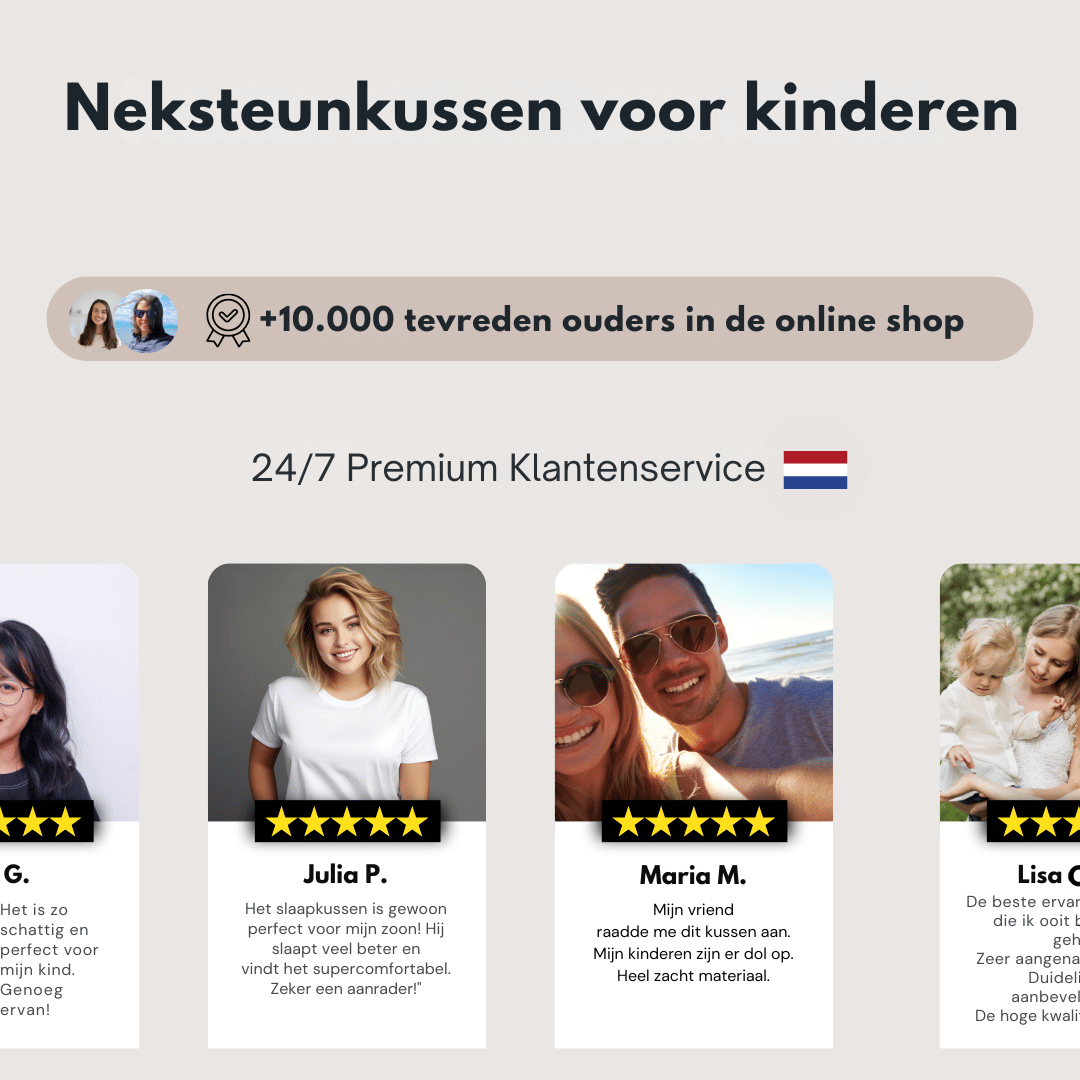 ComfyKids™ Hoofdkussen