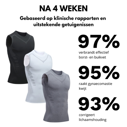 PosturePro™ | Compressiehemd met Houdingsondersteuning