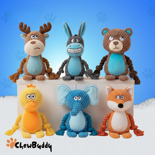 Chewbuddy – om te trekken, kauwen en lief te hebben