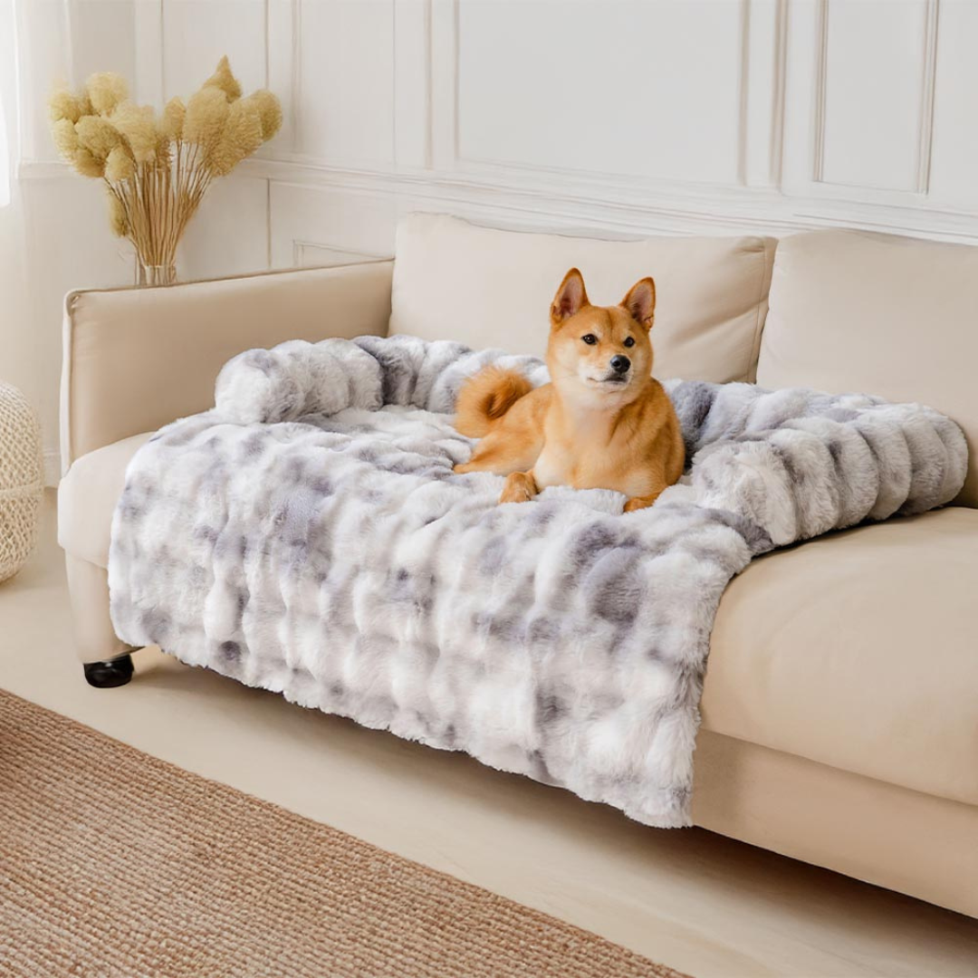 Rustgevend Hondenbed – Beschermt Bank & Geeft Ultiem Comfort