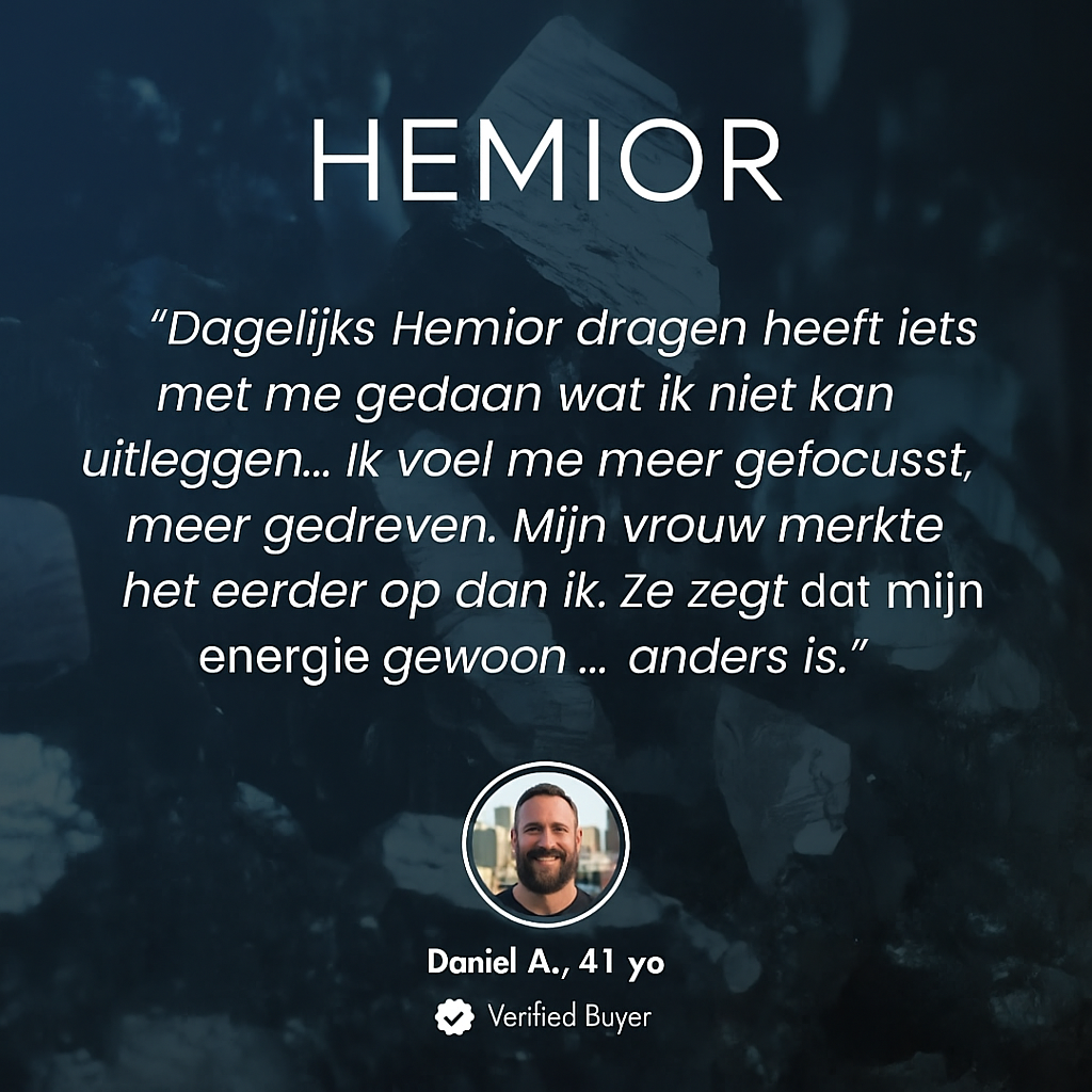 HEMIOR - Hematiet Armband