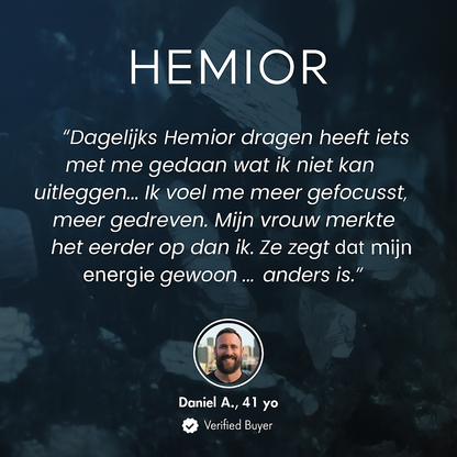 HEMIOR - Hematiet Armband