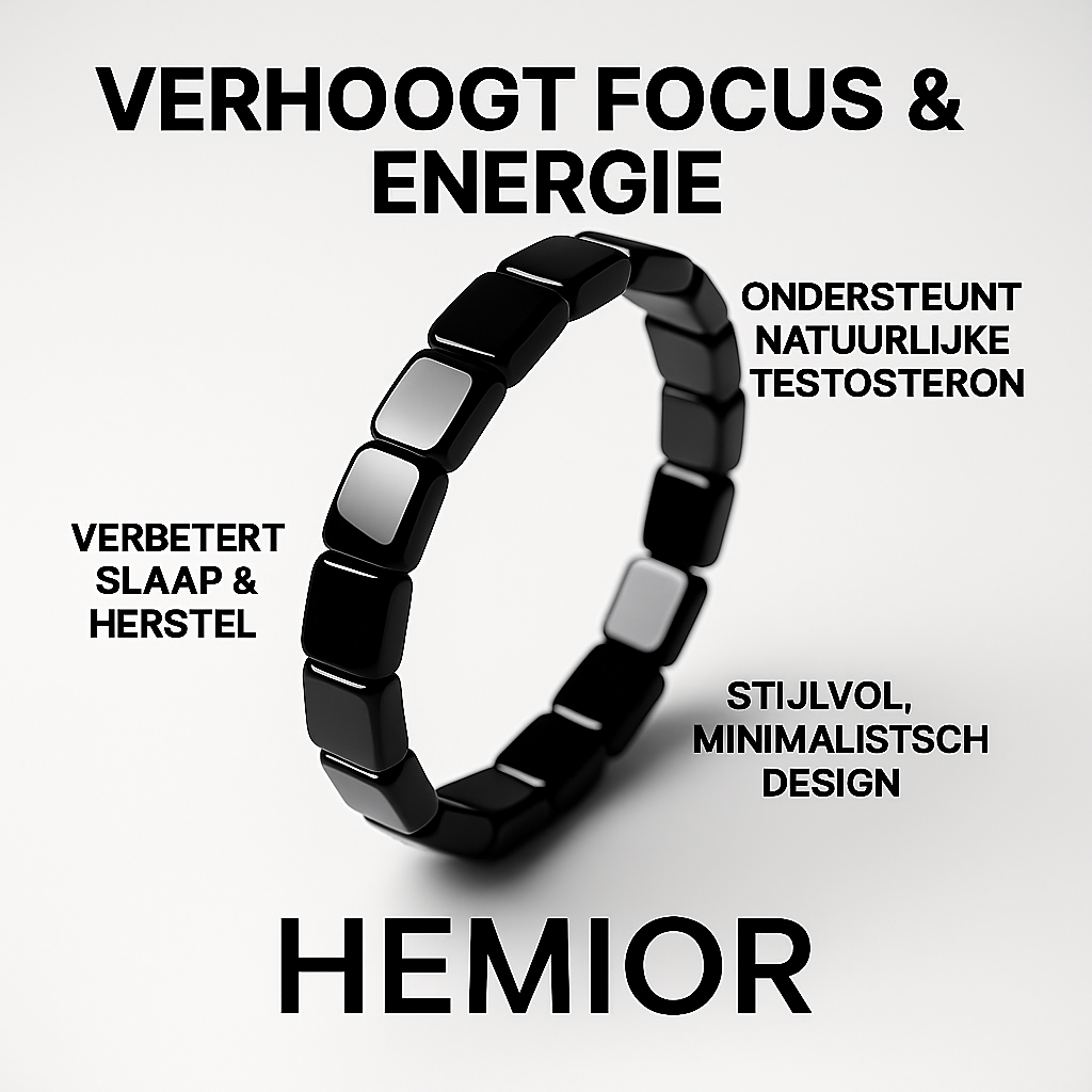 HEMIOR - Hematiet Armband