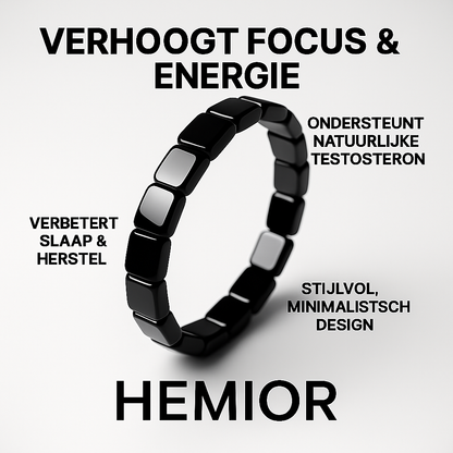 HEMIOR - Hematiet Armband