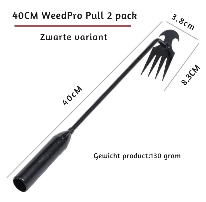 Weedpull Pro 2-pack tuin onkruidtrekker – onkruidverwijderingsgereedschap
