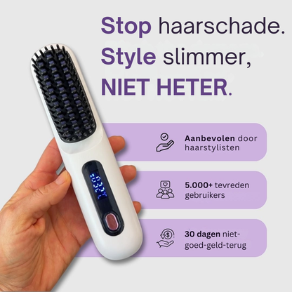 GoBrush™ Draagbare Styleborstel voor Kort Haar