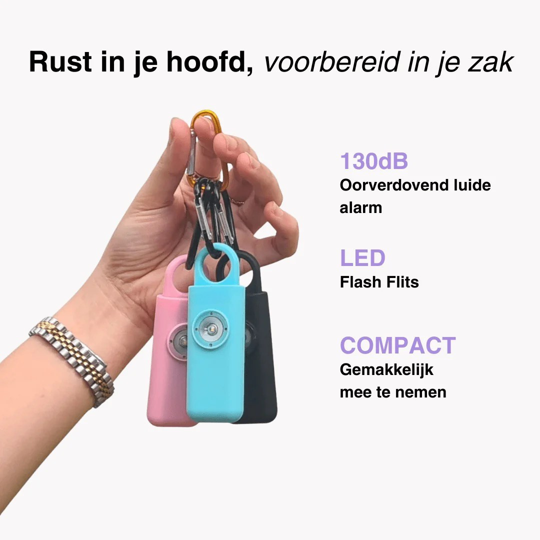 Loudcloud - Persoonlijk Veiligheidsalarm (130 dB)