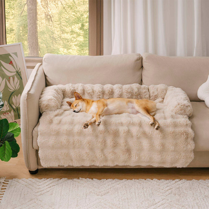 Rustgevend Hondenbed – Beschermt Bank & Geeft Ultiem Comfort