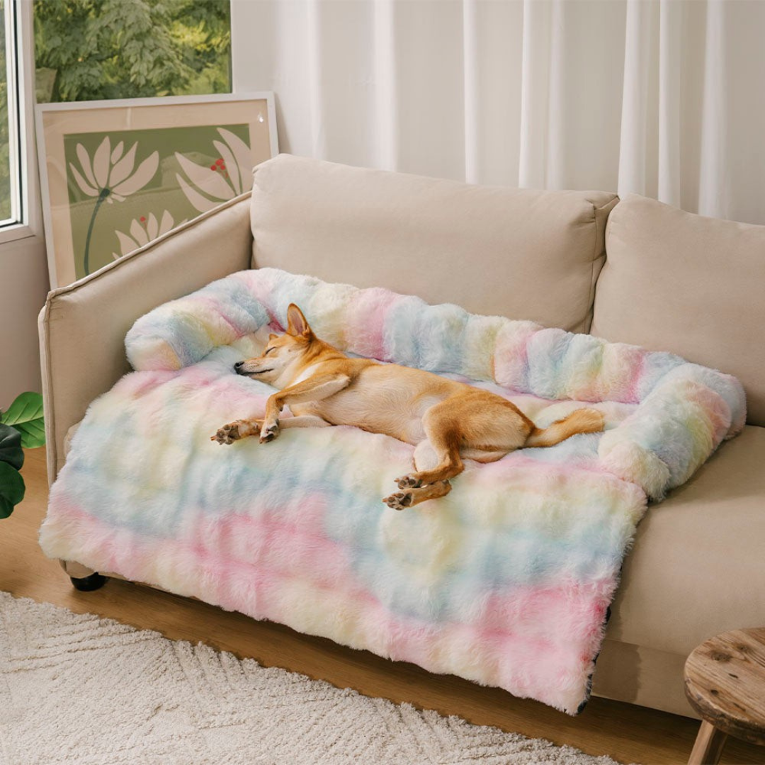 Rustgevend Hondenbed – Beschermt Bank & Geeft Ultiem Comfort