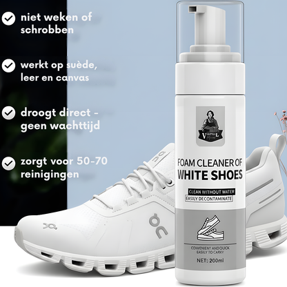 WipeOut - watervrije schuimschoenreiniger (1+1 GRATIS)