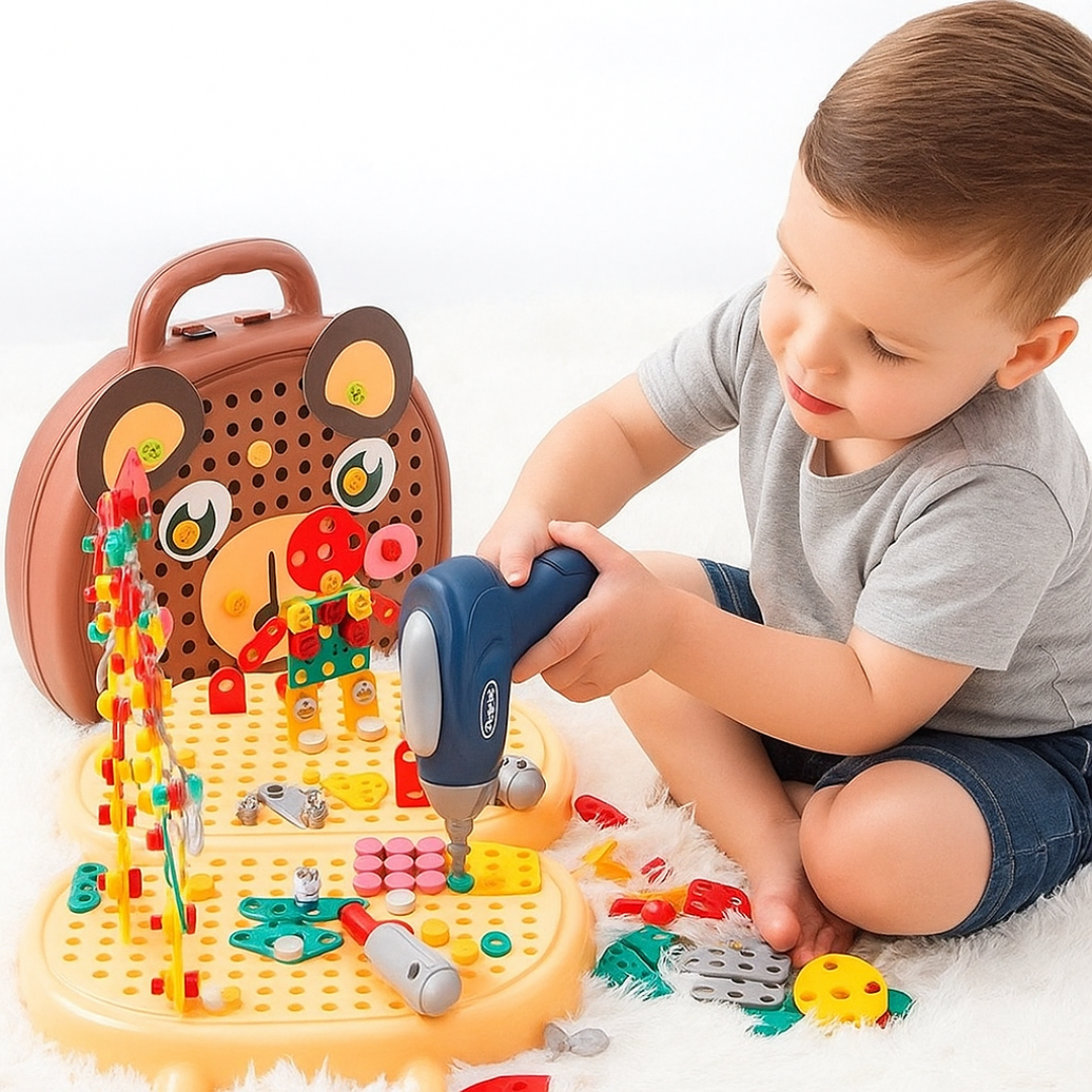 Kleine Bouwers – Stoere Bouwset voor Kinderen