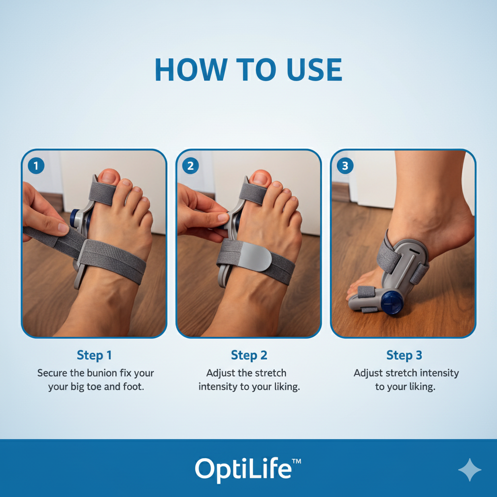 OptiLife Hallux Valgus Corrector