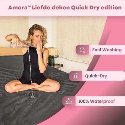 Amora™ Liefde deken- Het waterbestendige intimiteitsdeken