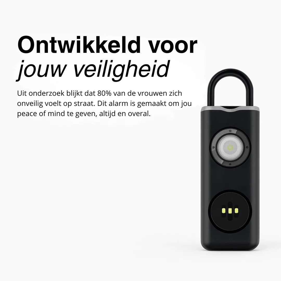 Loudcloud - Persoonlijk Veiligheidsalarm (130 dB)