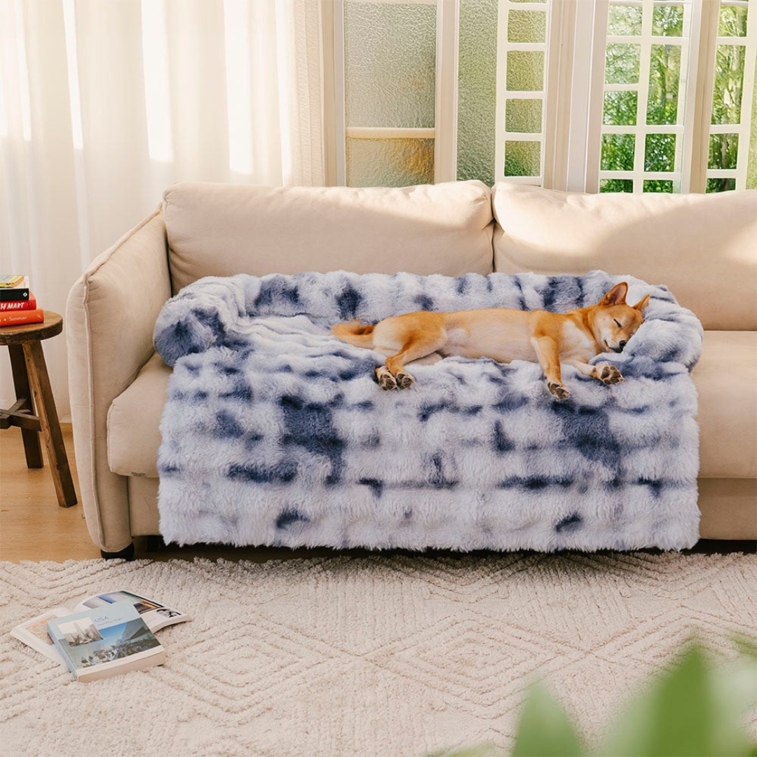 Rustgevend Hondenbed – Beschermt Bank & Geeft Ultiem Comfort