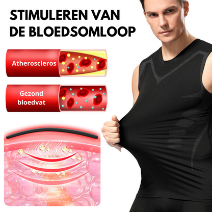 PosturePro™ | Compressiehemd met Houdingsondersteuning