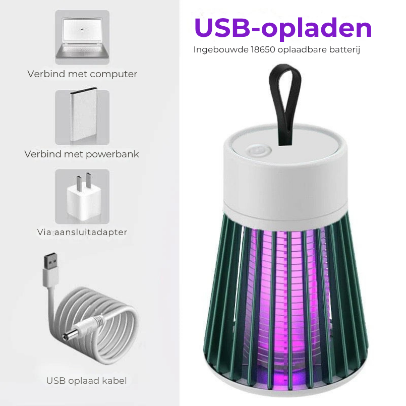Mosquito Pro | Elektrische Insectenwerende Lamp