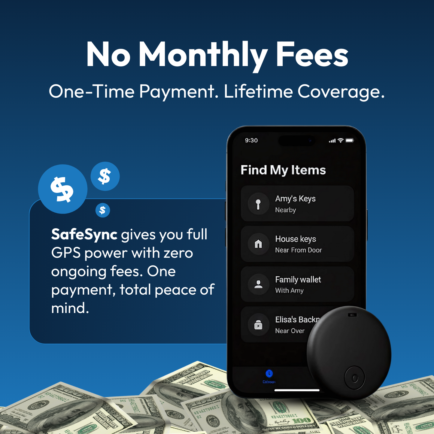 TrackWise™ Smart GPS – Vind Alles. Altijd.