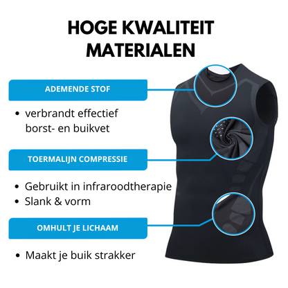 PosturePro™ | Compressiehemd met Houdingsondersteuning