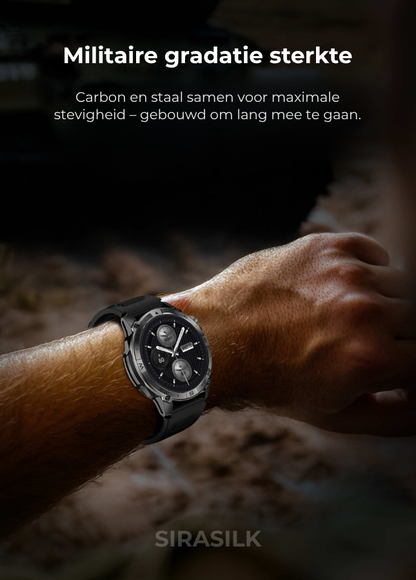 🔥 SteelGrid Smartwatch | AMOLED Always On Display, Satellite GPS, Monitor Stress