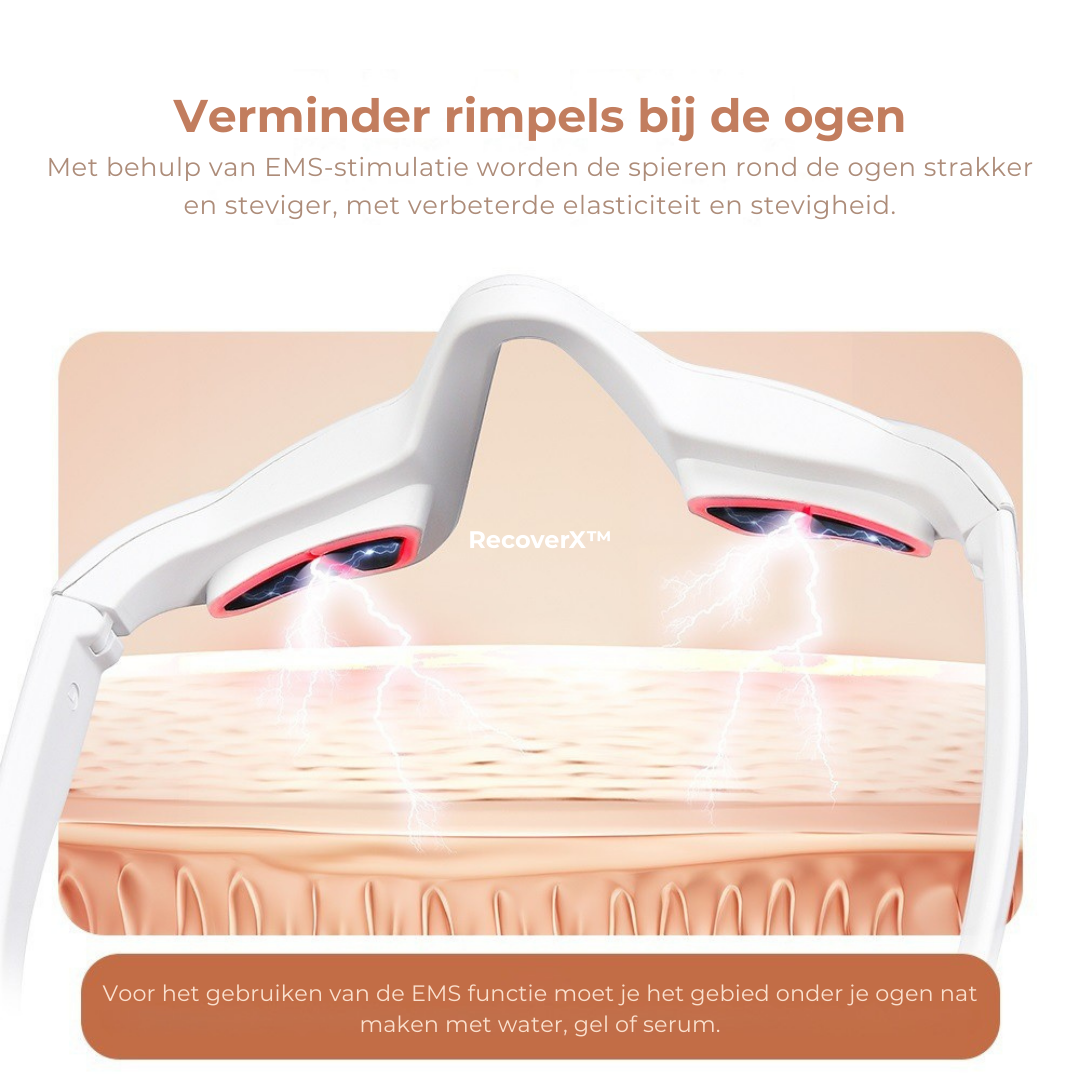 RecoverX™ OogSpa Bril - Tegen Rimpels, Wallen en Vermoeide Ogen