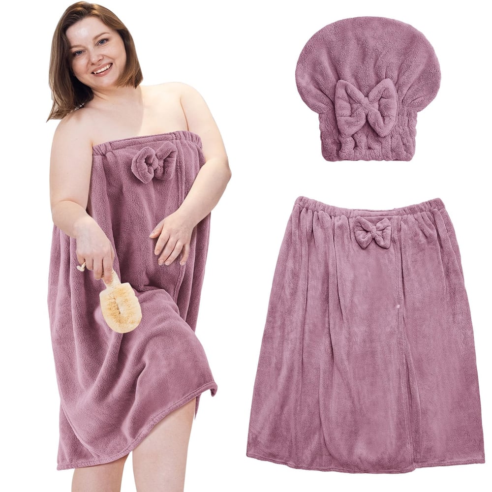Plussize Badwrap Set – Comfort & Stijl