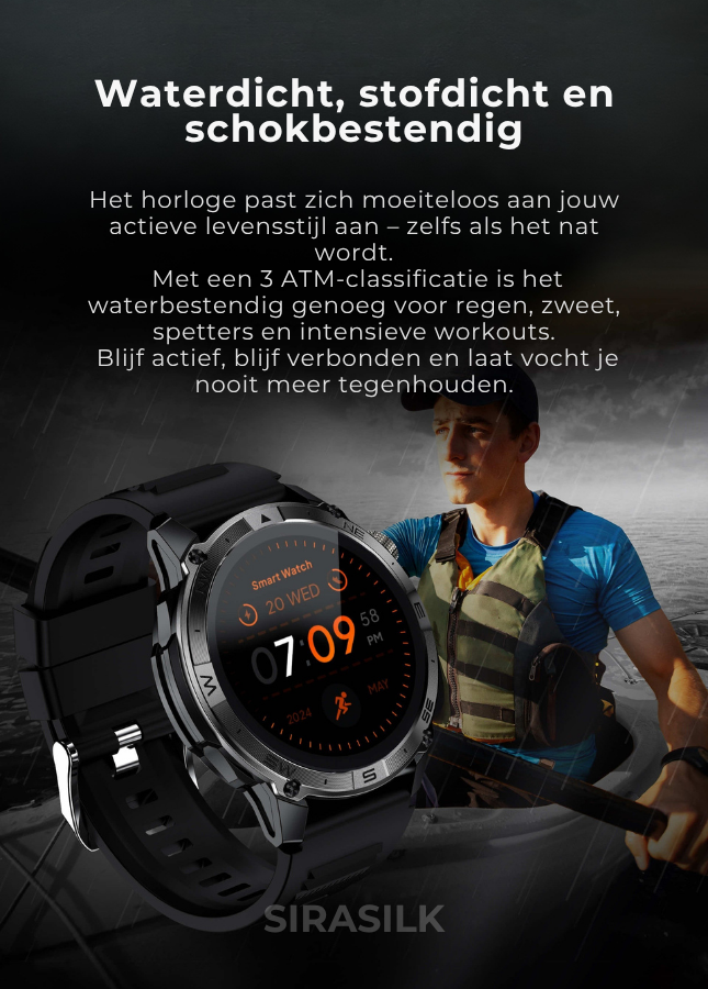 🔥 SteelGrid Smartwatch | AMOLED Always On Display, Satellite GPS, Monitor Stress