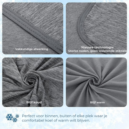 BreezeBlanket – Verkoelende luxe voor elke zomernacht