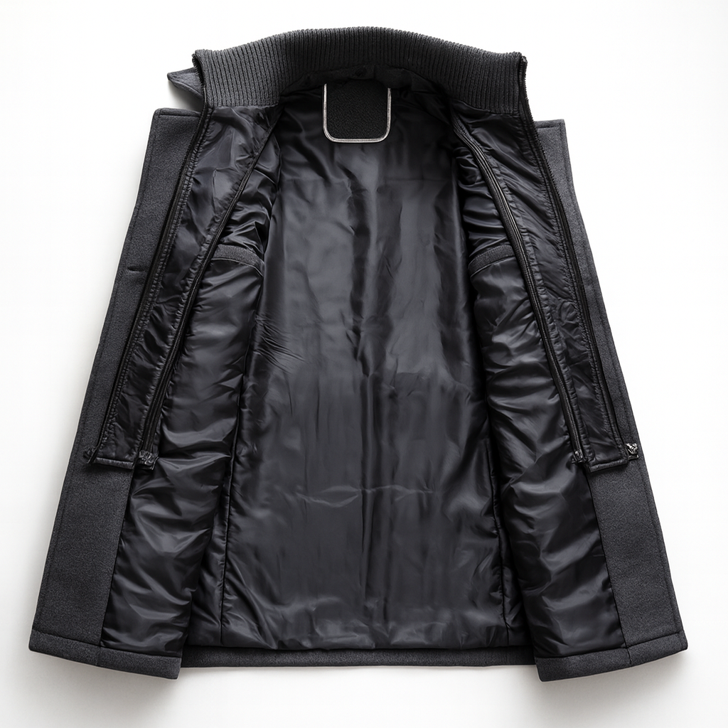 Tijdloze Heren Winterjas – Geschikt voor Werk & Vrije Tijd