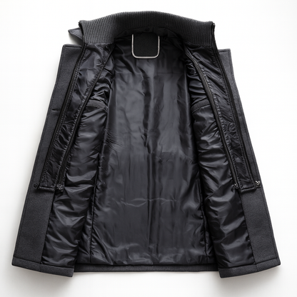 Tijdloze Heren Winterjas – Geschikt voor Werk & Vrije Tijd