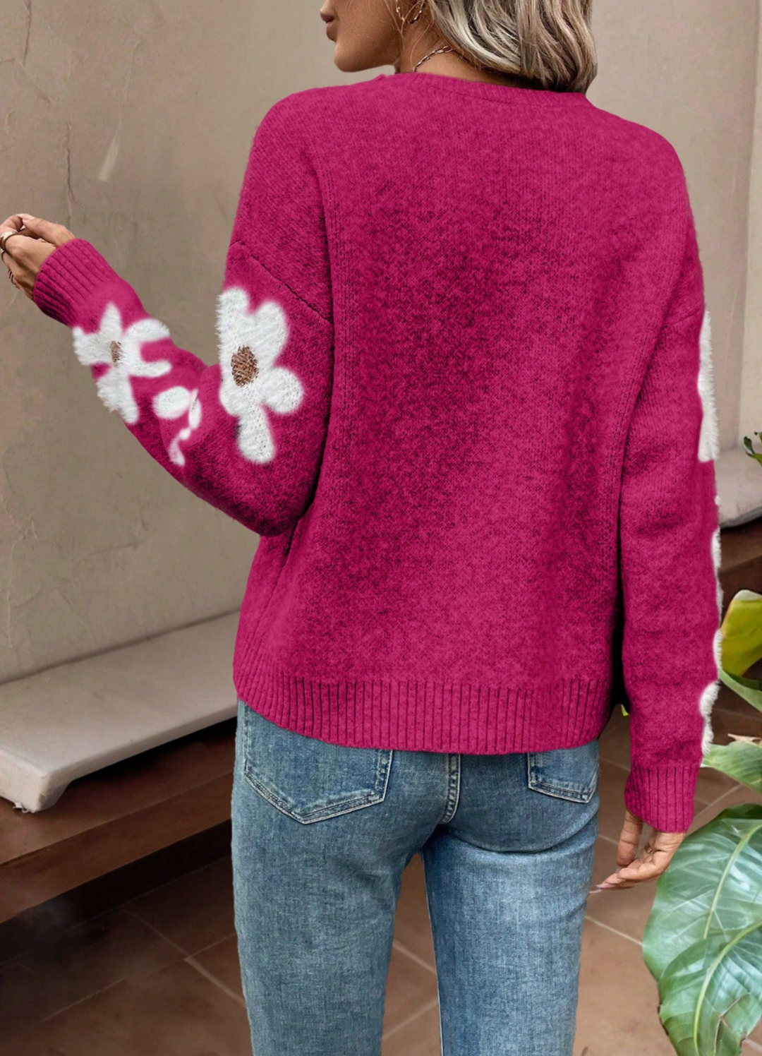 Daisy | Drop Knit Sweater
