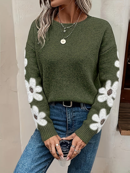 Daisy | Drop Knit Sweater