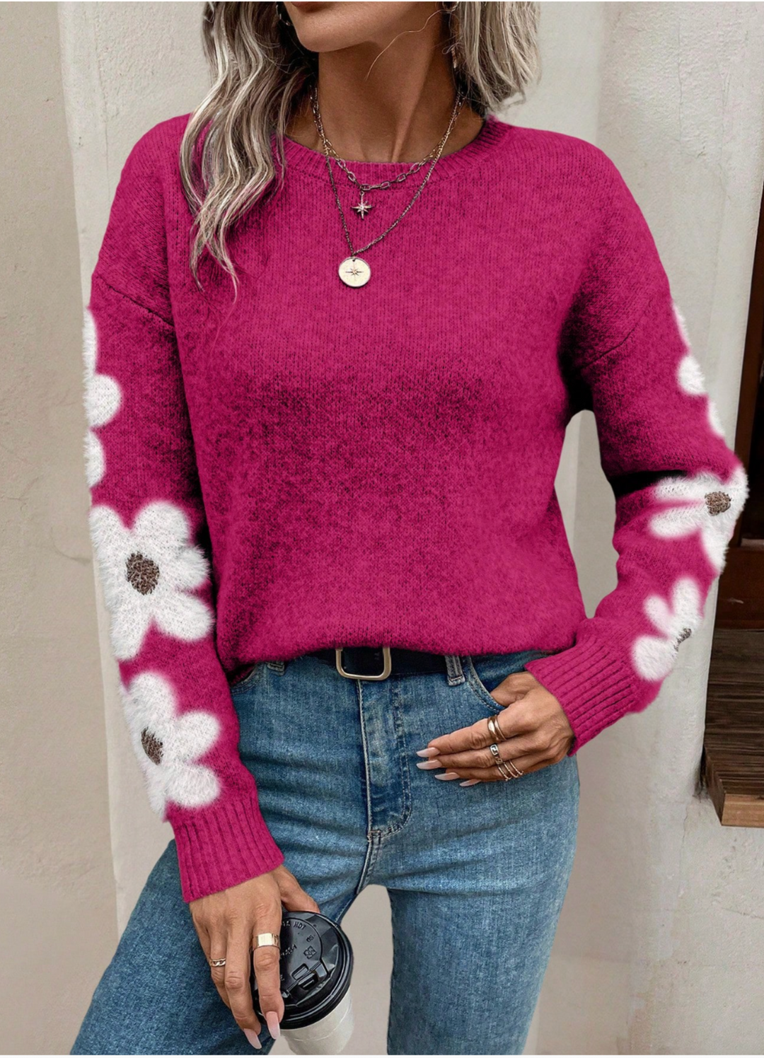Daisy | Drop Knit Sweater