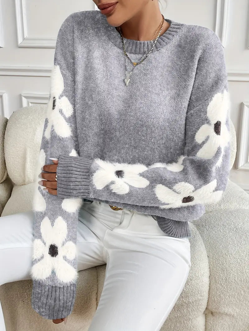 Daisy | Drop Knit Sweater