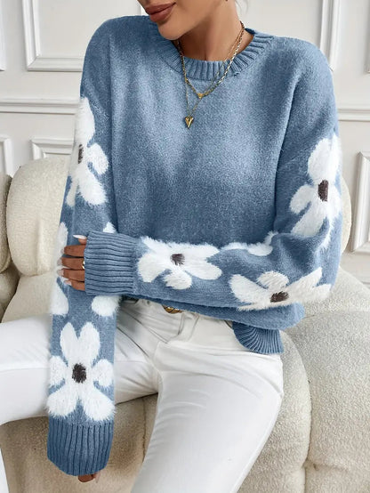 Daisy | Drop Knit Sweater
