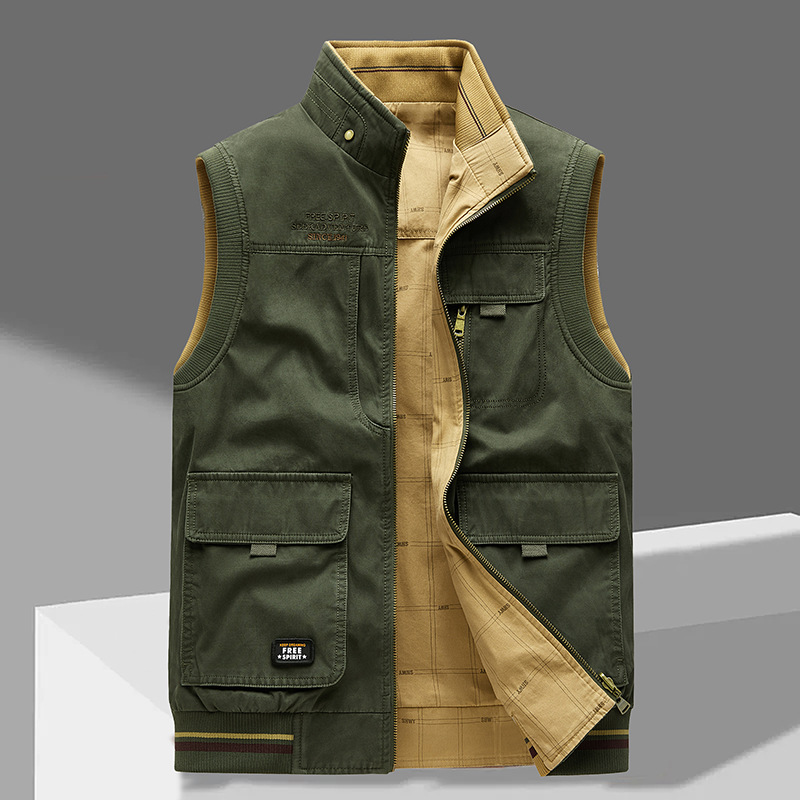 Stoere Multifunctionele Herfst bodywarmer voor Heren