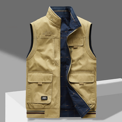 Stoere Multifunctionele Herfst bodywarmer voor Heren