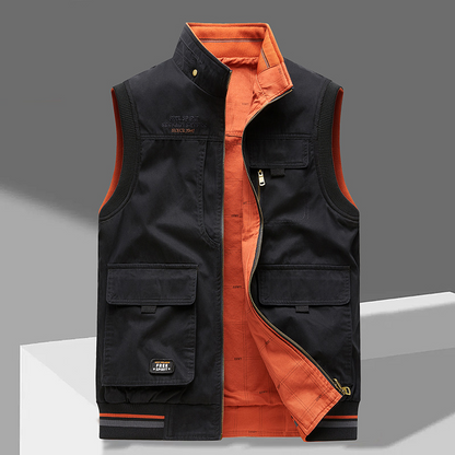 Stoere Multifunctionele Herfst bodywarmer voor Heren