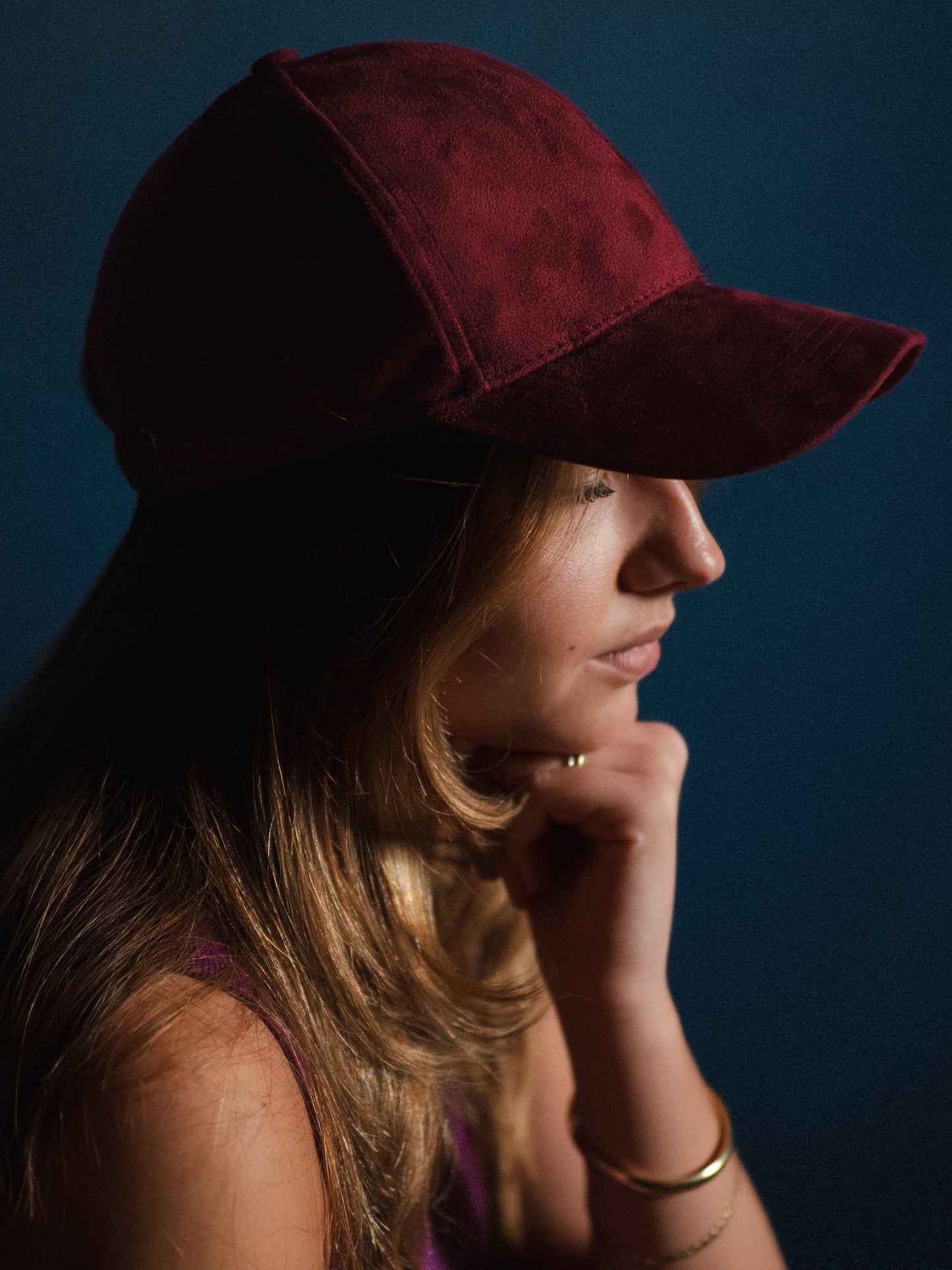 Sirasilk Suède cap