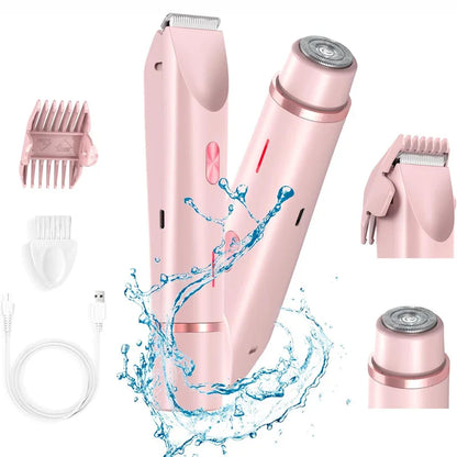 Pure Elegance™ 2-in-1 Ladyshave – Intiem glad zonder irritatie