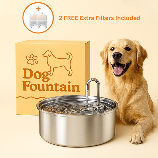 Honden Fontein + 2 GRATIS waterfilters