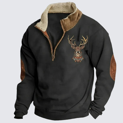 Christoffel | Trui met hertendetail